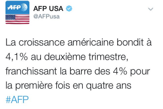 Politique économique de Donald Trump : fausse nouvelle de BFM