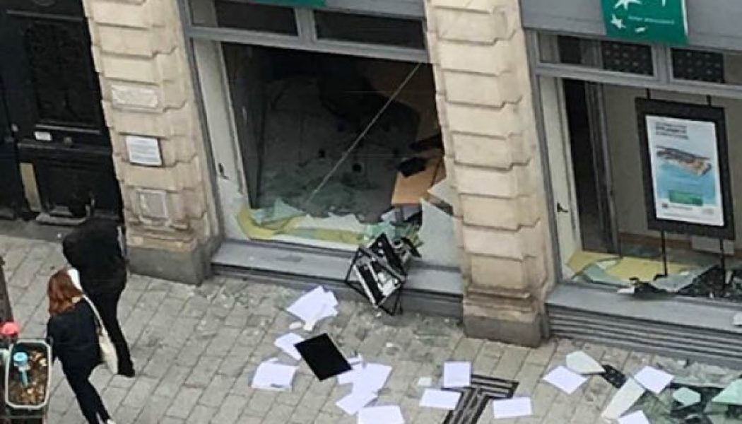 Les gauchistes financés par la mairie d’Angers ravagent la ville