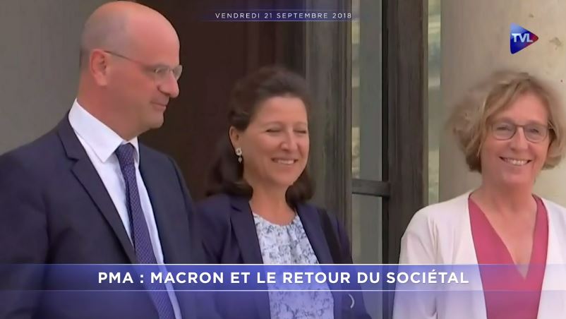 TV Libertés – PMA : Macron et le retour du sociétal