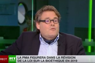 PMA : Guillaume Bernard face à une lesbienne hystérique