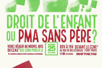 A 19h, tous devant le CCNE pour défendre l’enfant