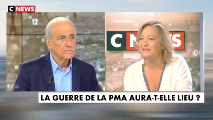 PMA : Ludovine de La Rochère répond à Jean-Pierre Elkabbach