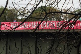 Opération banderoles sur l’A13