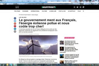 L’énergie éolienne pollue