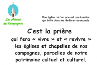 Appel aux priants des campagnes