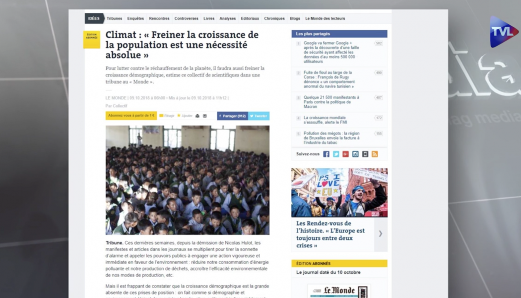 I-Média : Ne faites pas d’enfants, sauvez la planète !