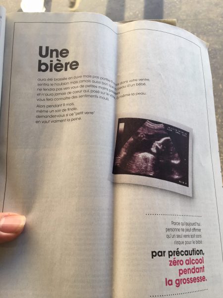 Pendant 9 mois, pas de bière