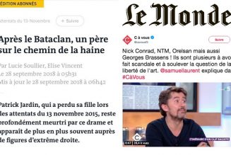 Le Monde dénigre et discrédite le père d’une victime du Bataclan