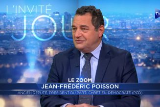 Jean-Frédéric Poisson : L’islam impose une civilisation de substitution