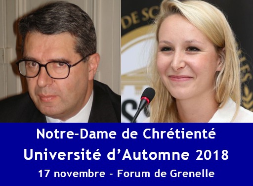 Mais que va faire Marion Maréchal à l’Université de Notre-Dame de Chrétienté ?