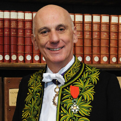 Michel Zink reçu à l’Académie française