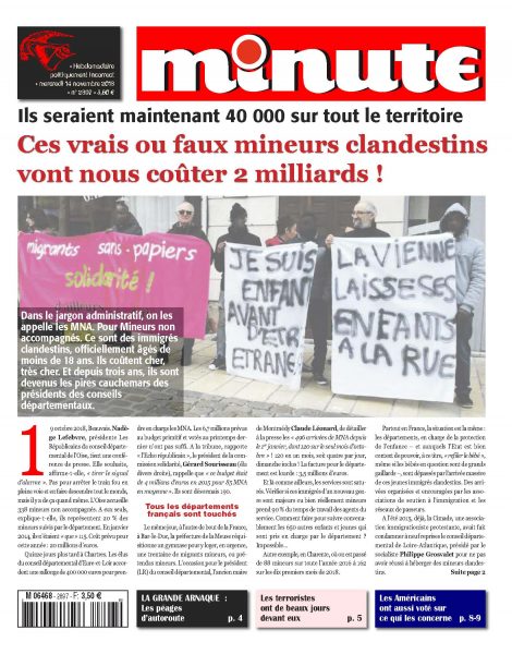 Les MNA : ces immigrés clandestins “Mineurs Non Accompagnés”