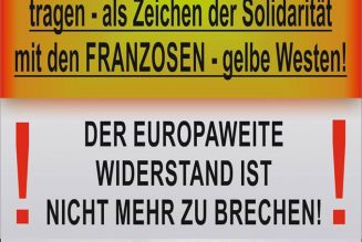 Les Gilets Jaunes s’exportent