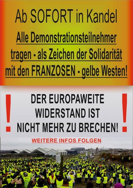 Les Gilets Jaunes s’exportent