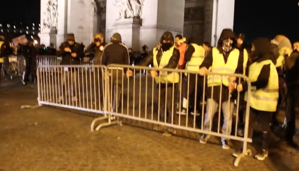La colère des gilets jaunes à Paris