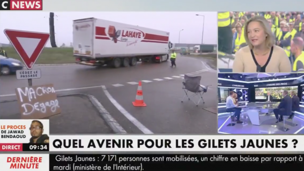Ludovine de La Rochère (LMPT) soutient les gilets jaunes