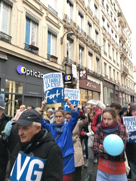 Marche pour la vie à Lyon