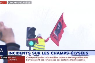 La banlieue et l’extrême-gauche étaient venus pour tout casser