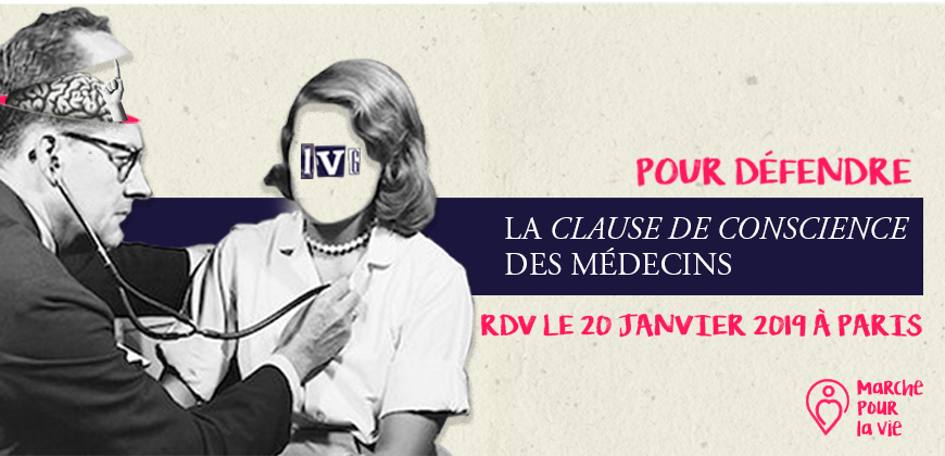 Marche pour la vie : objection de conscience pour tous !