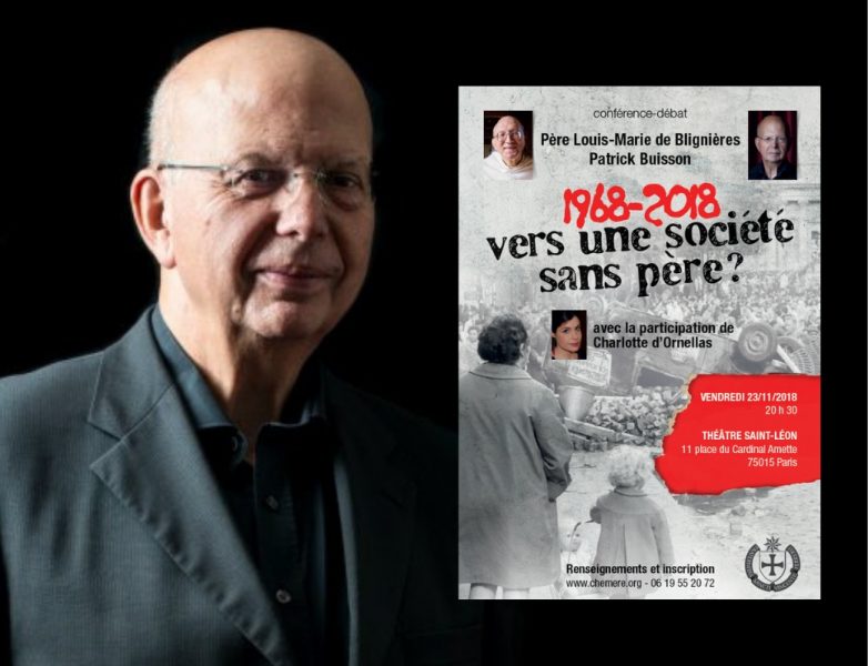 « 1968-2018 : vers une société sans père ? » : entretien exclusif avec Patrick Buisson