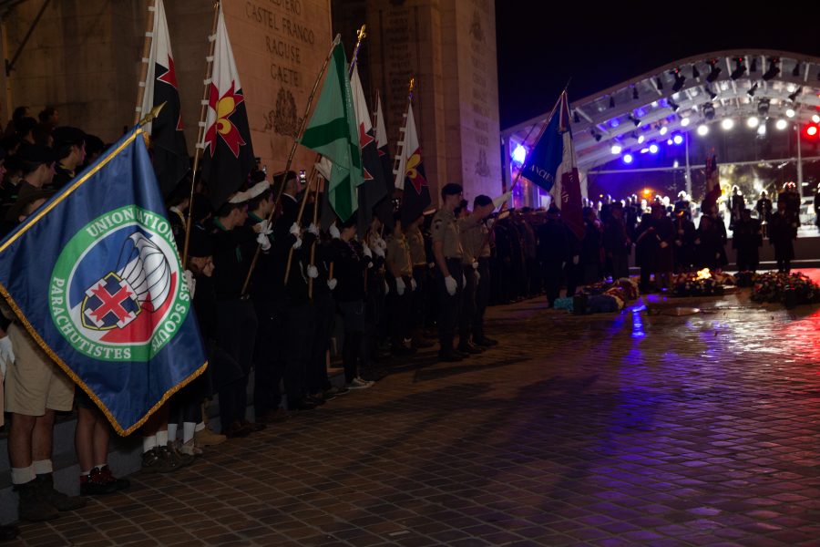 L’Union Nationale des Scouts Parachutistes rend hommage aux soldats de la Grande Guerre