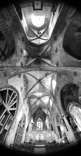Restauration des quatre tableaux des évangélistes dans l’église Notre-Dame de Bourges