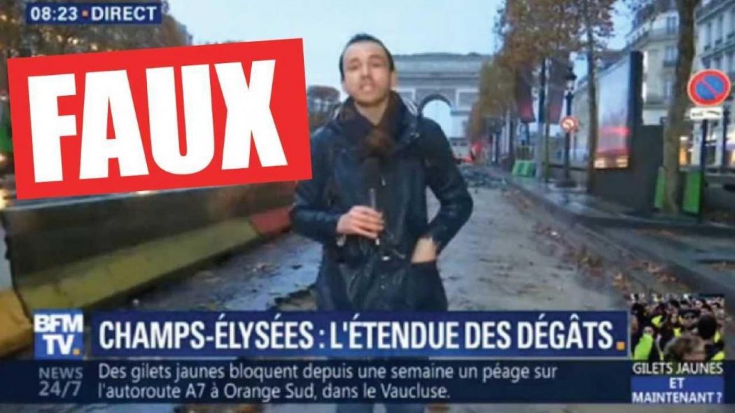 Sous les pavés, la grosse boulette de BFM