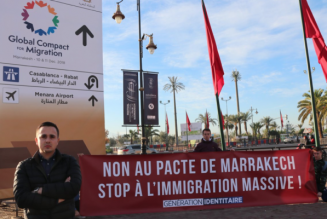 Génération Identitaire s’invite à Marrakech pour dénoncer le pacte sur les migrations
