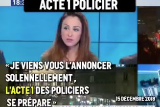 « Je viens vous l’annoncer solennellement , l’acte 1 des policiers se prépare »
