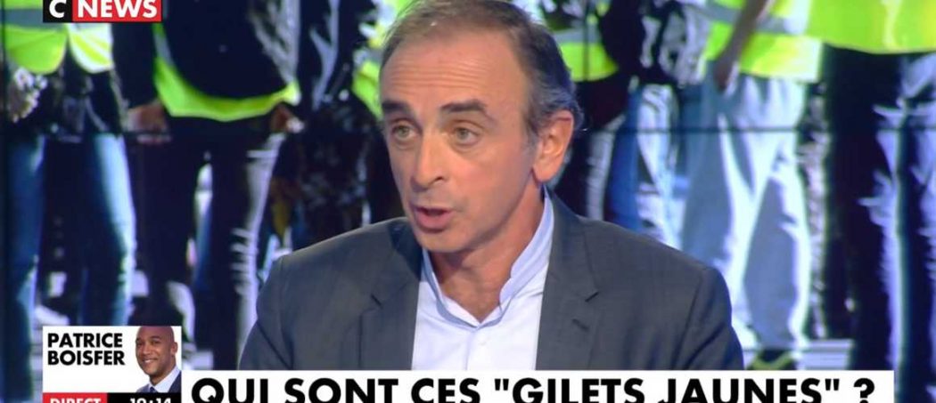 Eric Zemmour : “Les gilets jaunes ont été chassés des banlieues islamisées par les racailles et les caïds”