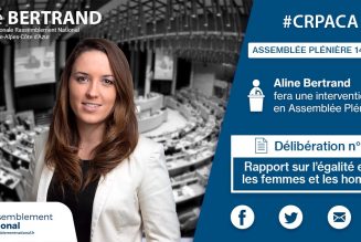 Aline Bertrand (RN) : Il serait bon que les hommes affirment la virilité équilibrée de leur nature
