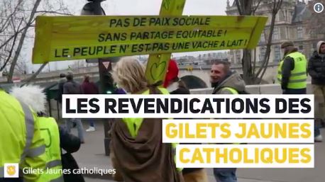 Les revendications des gilets jaunes catholiques