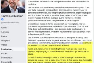 Quand Macron évoquait la force illégitime de l’Etat et défendait un voyou contre les policiers