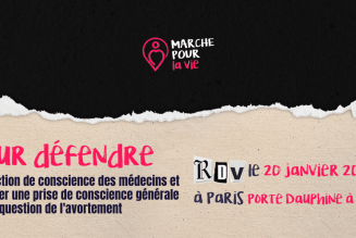 Marcher (encore !) pour la vie