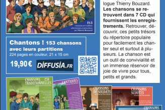 153 chansons du Choeur de la Joyeuse Garde