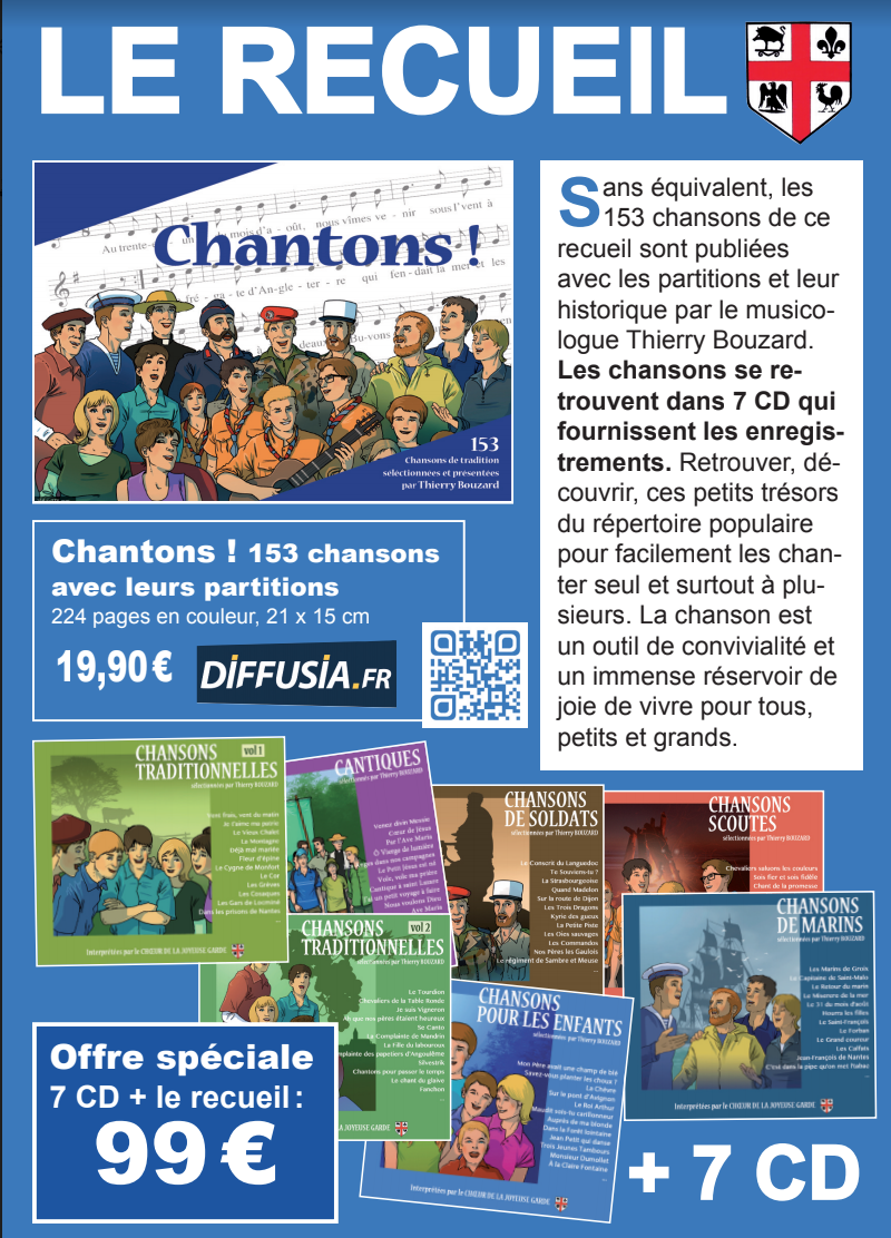 Chansons De Chœur Montjoie Saint-denis Chants Scouts