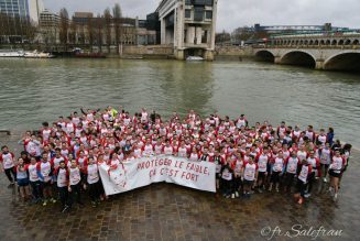 Ils courent pour témoigner que toute vie est un don à accueillir, protéger et accompagner