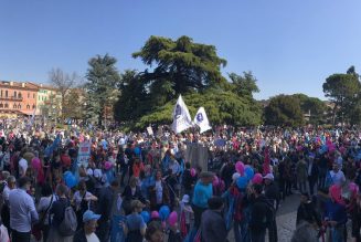 Marche pour la famille à Vérone