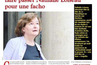 Nathalie Loiseau chez les fachos : quand Mediapart recopie Minute