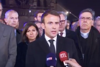 Emmanuel Macron : “il faut respecter un temps de recueillement