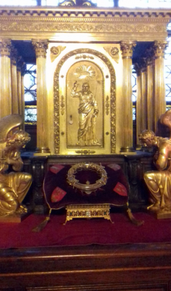 Ostension de la sainte couronne d’épines à Saint-Sulpice