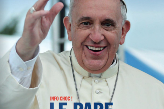 Le pape François en Une du journal de Béziers