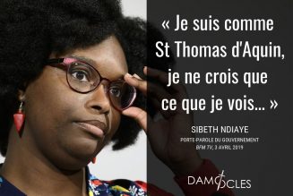 Sibeth Ndiaye veut citer saint Thomas… mais se trompe de saint