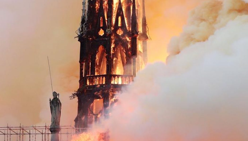 L’incendie de Notre-Dame, quel qu’en soit l’origine, serait donc un message envoyé par la Vierge