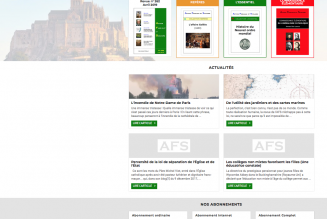 Doctrine sociale de l’Eglise : le site de l’AFS fait peau neuve
