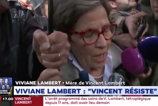 «La France régresse mais Vincent résiste. On se battra, non ils ne le tueront pas»