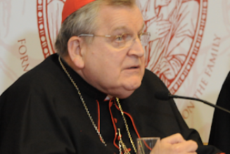 Cardinal Burke : notre devoir de faire respecter la loi naturelle consiste à insister pour qu’il reçoive les soins normaux