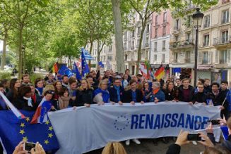 La “grande marche pour l’Europe” de LaREM rassemble moins de monde que le nombre de candidats de la liste