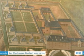 Exposition de neuf magnifiques peintures du 17e siècle des chartreuses vue du ciel