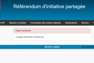 Référendum ADP : 480 300 soutiens au 1er juillet, soit 10% des signatures requises